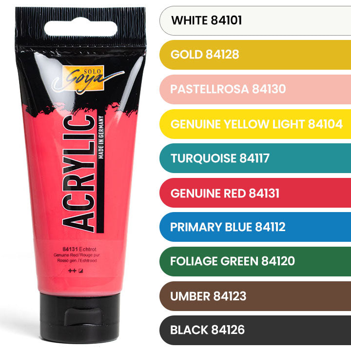 Akrylové barvy Solo Goya - ARTMIE Gold Match