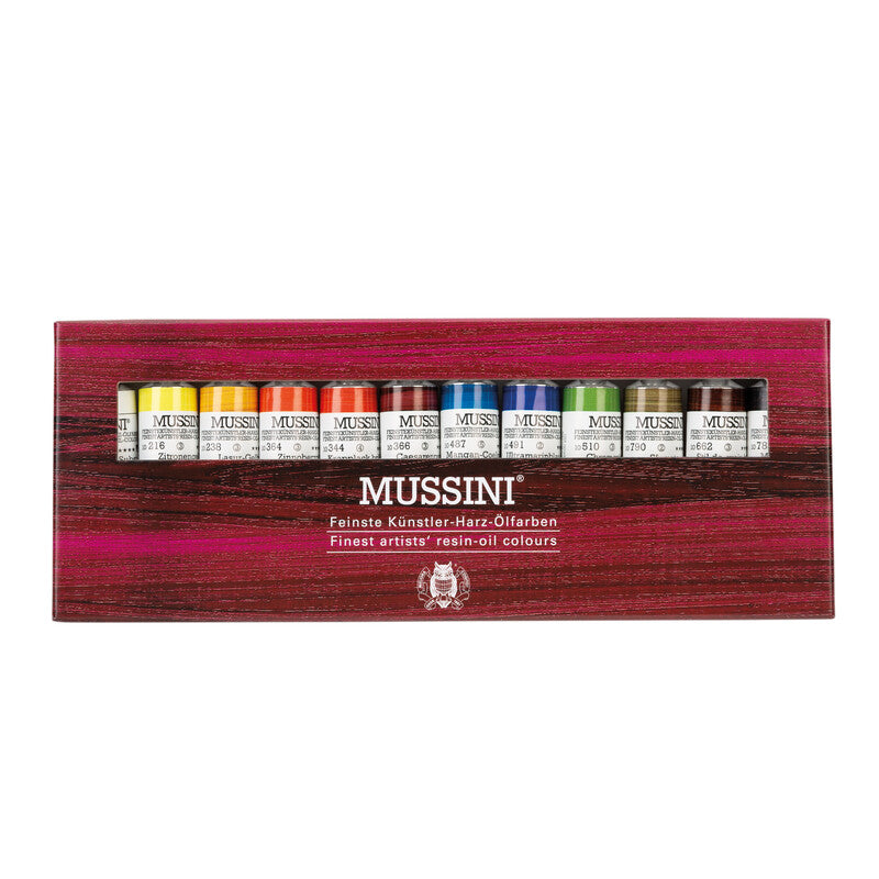 Schmincke MUSSINI kartonový set, 12 x 15 ml