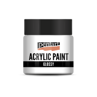 Lesklá akrylová barva Pentart 50 ml – bílá