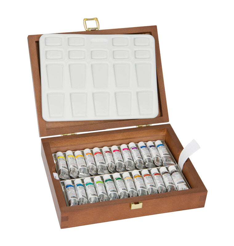 Schmincke HORADAM dřevěná kazeta, 24 x 5 ml