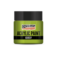 Lesklá akrylová barva Pentart 50 ml – jablečně zelená