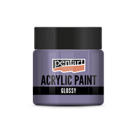 Lesklá akrylová barva Pentart 50 ml – světle fialová