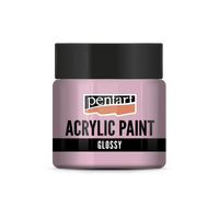Lesklá akrylová barva Pentart 50 ml – růžová