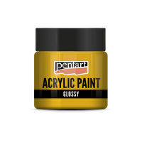 Lesklá akrylová barva Pentart 50 ml – slunečně žlutá