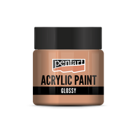 Lesklá akrylová barva Pentart 50 ml – lososová