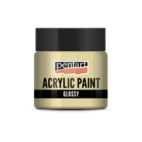 Lesklá akrylová barva Pentart 50 ml – bílá káva