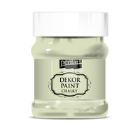 Dekorační křídová barva Chalky Pentart - 230 ml – lichen-green