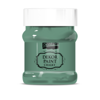 Dekorační křídová barva Chalky Pentart - 230 ml – turquoise-green