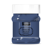 Dekorační křídová barva Chalky Pentart - 230 ml – denim