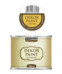 Dekorační křídová barva Chalky Pentart 500 ml – tangerine