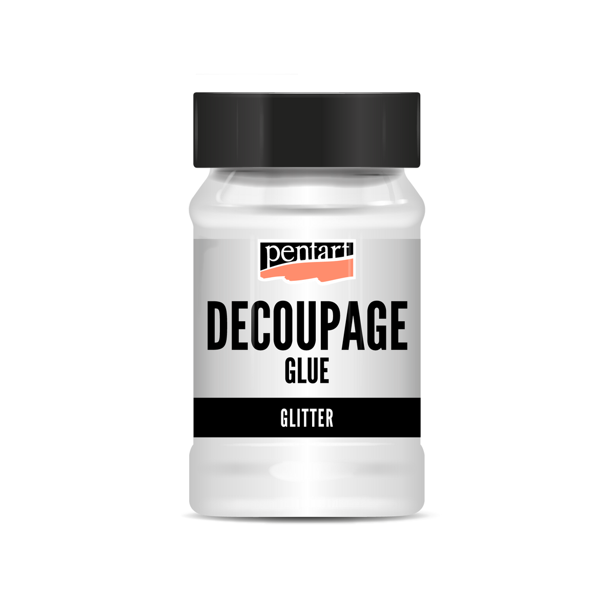 Decoupage lepidlo a lak se třpytkami Pentart - 100 ml
