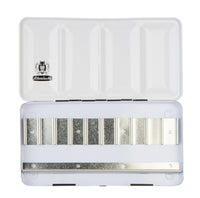 Kovová prázdná kazeta Schmincke na 10 x 15 ml tub