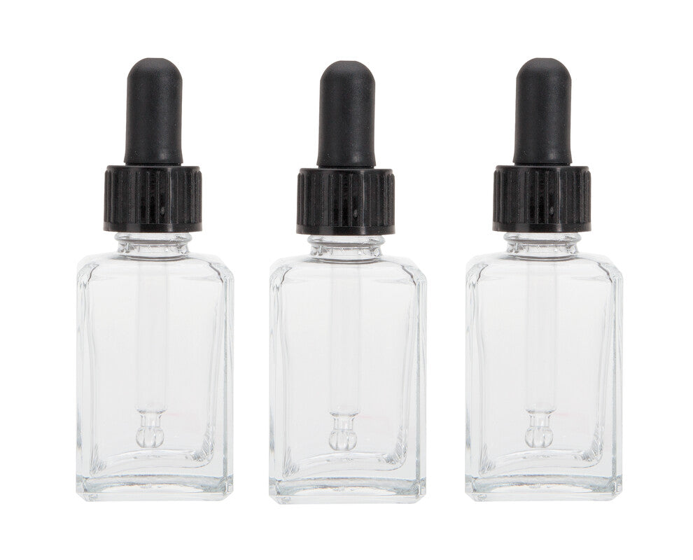 Schmincke kartonový set, 3 prázdné lahvičky po 28 ml