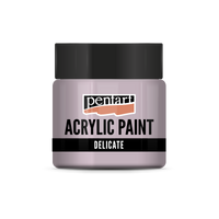 Akrylová barva Delicate metalická 50ml – purplish silver