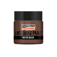 antiquing paint 50 ml – tmavě hnědá
