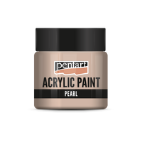 Perleťová akrylová barva 50 ml – apricot
