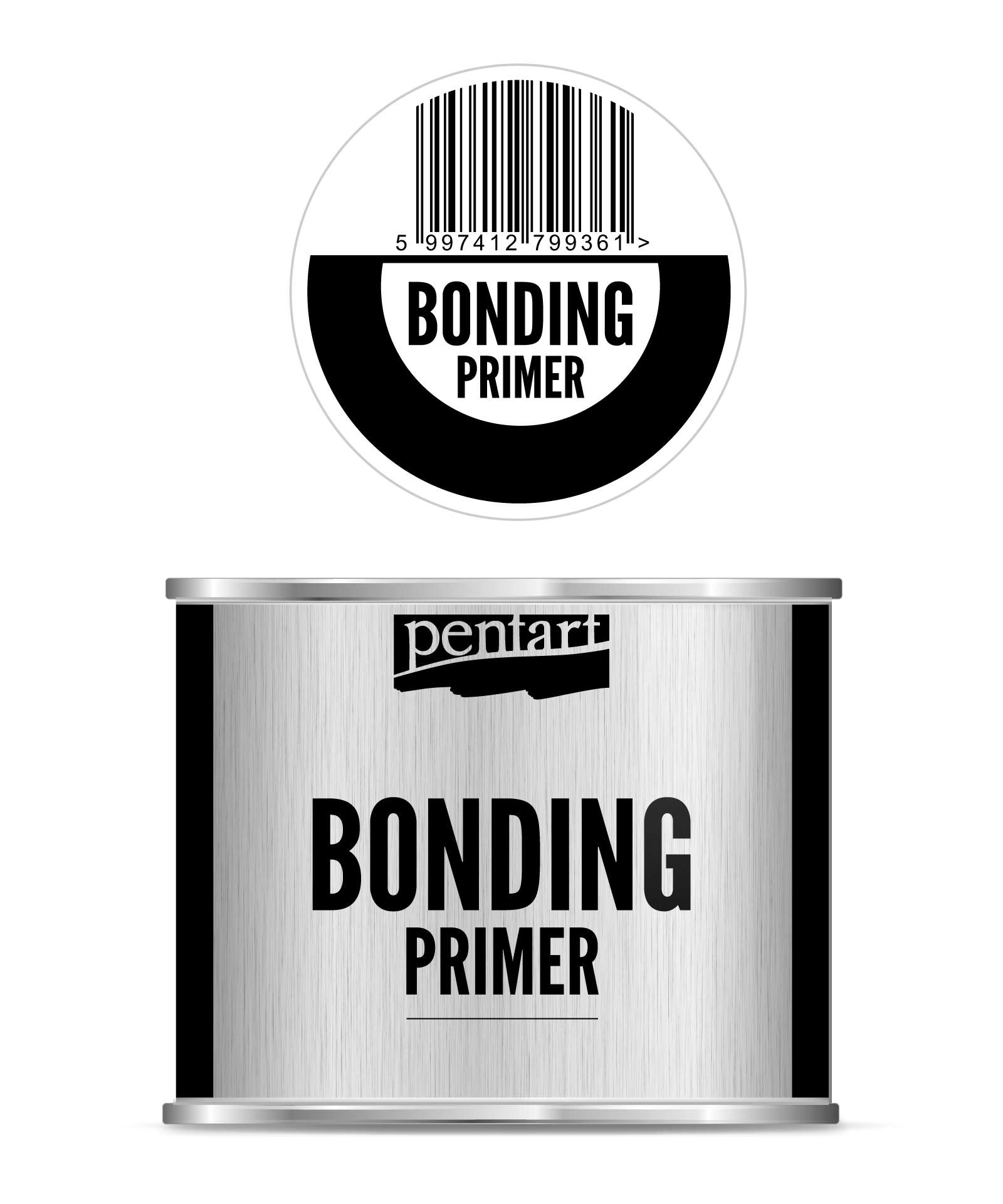 Lepicí základní nátěr - Bonding primer Pentart – 500 ml