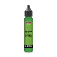 Sametový prášek Pentart Velvet powder světle zelený 4 g