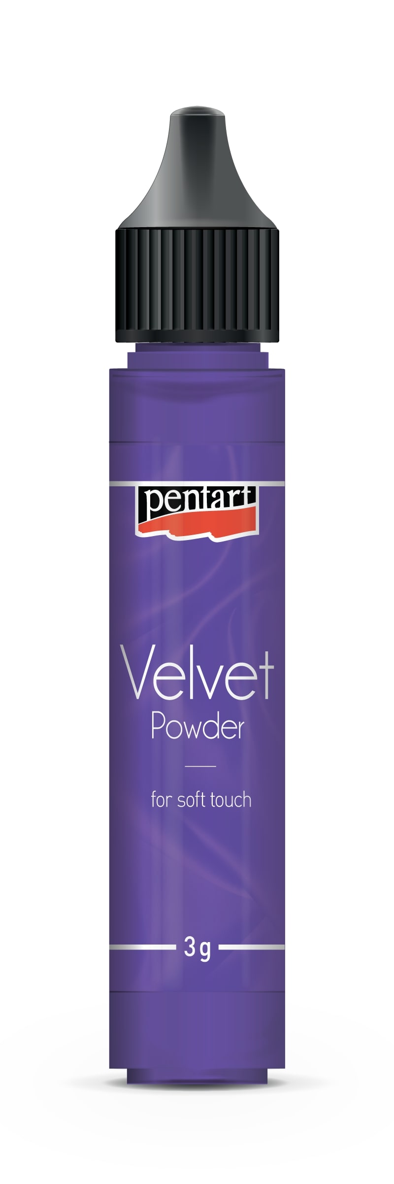 Sametový prášek Pentart Velvet powder purple 3 g