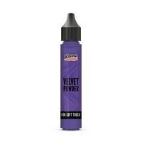 Sametový prášek Pentart Velvet powder purple 3 g