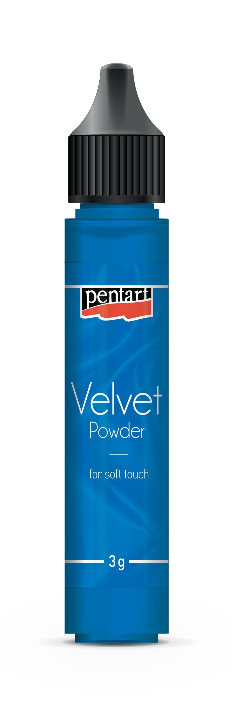 Sametový prášek Pentart Velvet powder modrý 3 g
