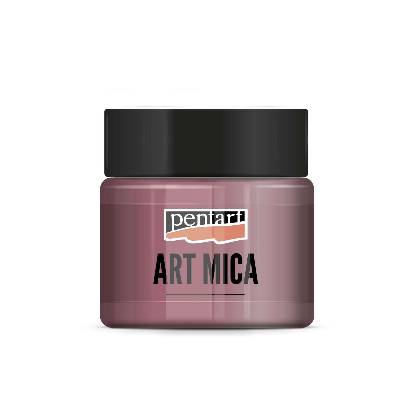 Efektový minerální prášek Pentart Art Mica růžový 9 g