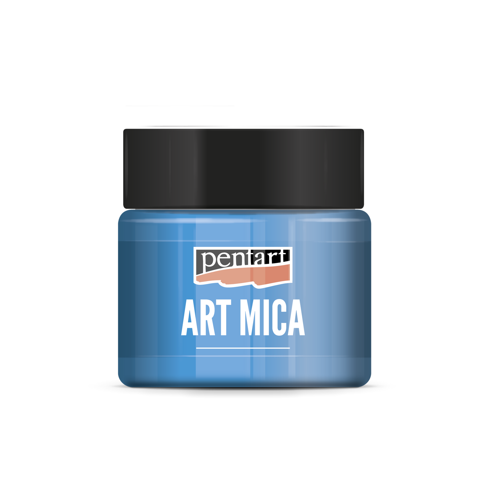 Minerální prášek Pentart Art Mica - golden blue 9 g