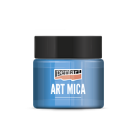 Minerální prášek Pentart Art Mica - golden blue 9 g