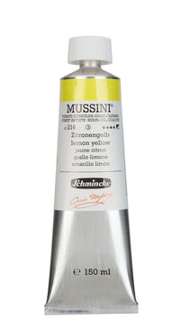 Olejové barvy Schmincke MUSSINI 150 ml – 216 Citronová žluť