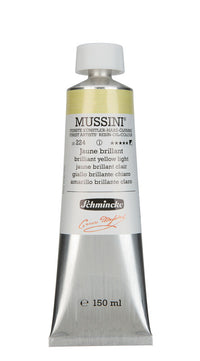Olejové barvy Schmincke MUSSINI 150 ml – 224 Brilantní žluť světlá