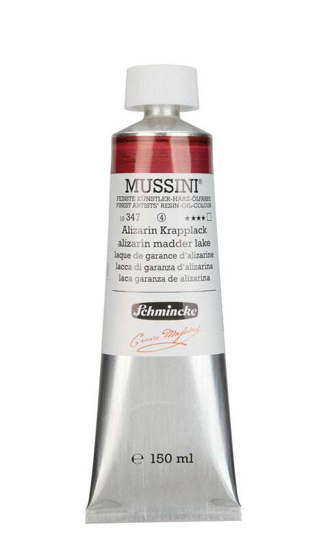 Olejové barvy Schmincke MUSSINI 150 ml – 347 Alizarinový kraplak