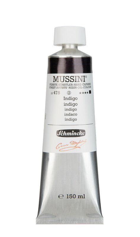 Olejové barvy Schmincke MUSSINI 150 ml – 478 Indigo