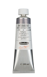 Olejové barvy Schmincke MUSSINI 150 ml – 784 Modrošedá 1