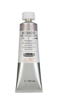 Olejové barvy Schmincke MUSSINI 150 ml – 787 Hnědošedá 1