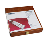 Dřevěný set olejových barev Schmincke MUSSINI, 10 x 35 ml
