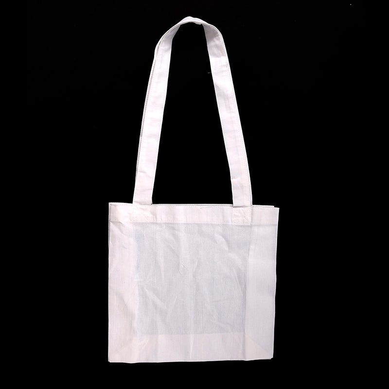 Bavlněná taška bílá 38 x 42 cm – 29 x 9 x 27 cm