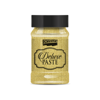 Pentart Deluxe Paste pasta na 3D efekty 100 ml – zlatá