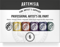 Sada olejových barev Artemisia 20 ml – 6x