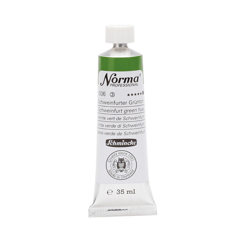 Olejové barvy Schmincke Norma Professional 35 ml – 506 Schweinfurtská zeleň (imitace)