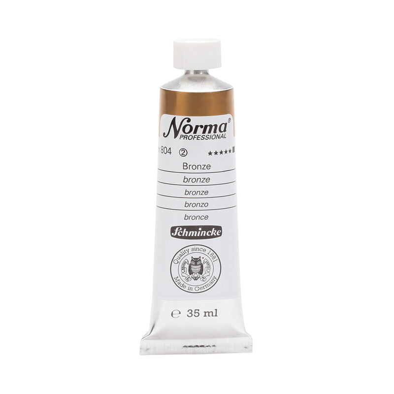 Olejové barvy Schmincke Norma Professional 35 ml – 804 Bronzová