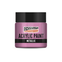 Akrylová barva metalická - 50 ml – light lilac