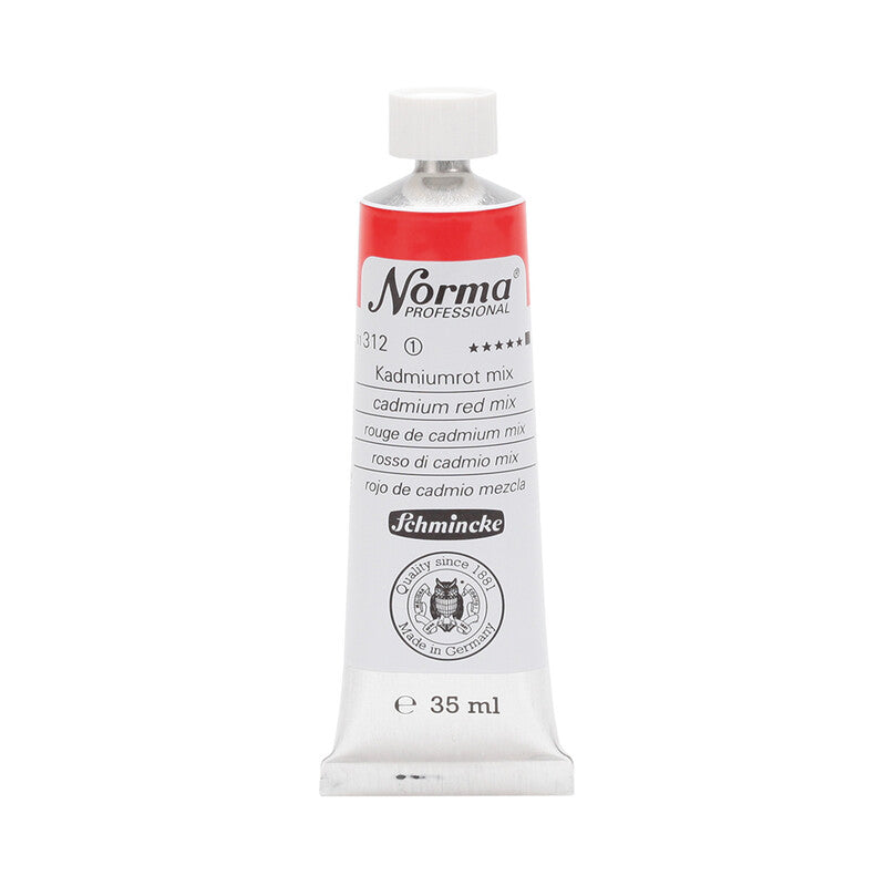 Olejové barvy Schmincke Norma Professional 35 ml – 312 Kadmium červené