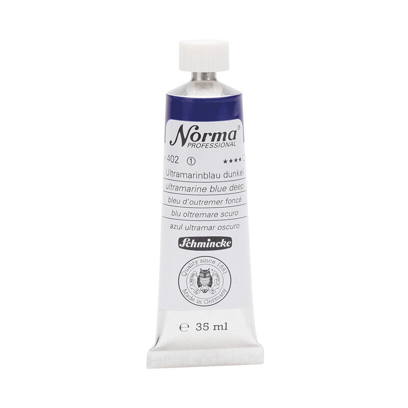 Olejové barvy Schmincke Norma Professional 35 ml – 402 Ultramarin tmavý