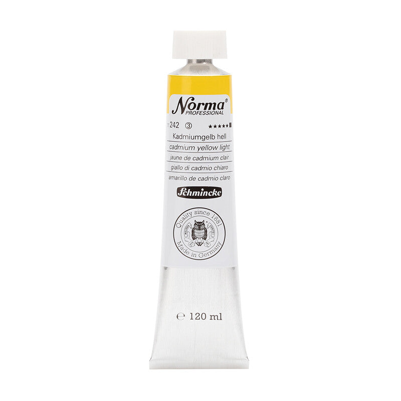 Olejové barvy Schmincke Norma Professional 120 ml – 242 Kadmium žluté světlé