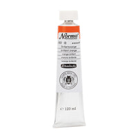 Olejové barvy Schmincke Norma Professional 120 ml – 302 Brilantní oranžová