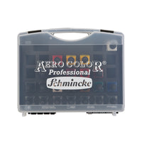 Plastový set Schmincke AERO COLOR, 16 x 28 ml + 7 prázdných lahviček