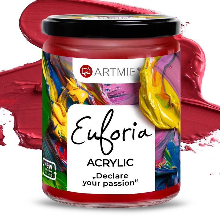 Husté akrylové barvy Euforia.