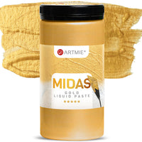 Tekutá metalická pasta ARTMIE MIDAS zlatá