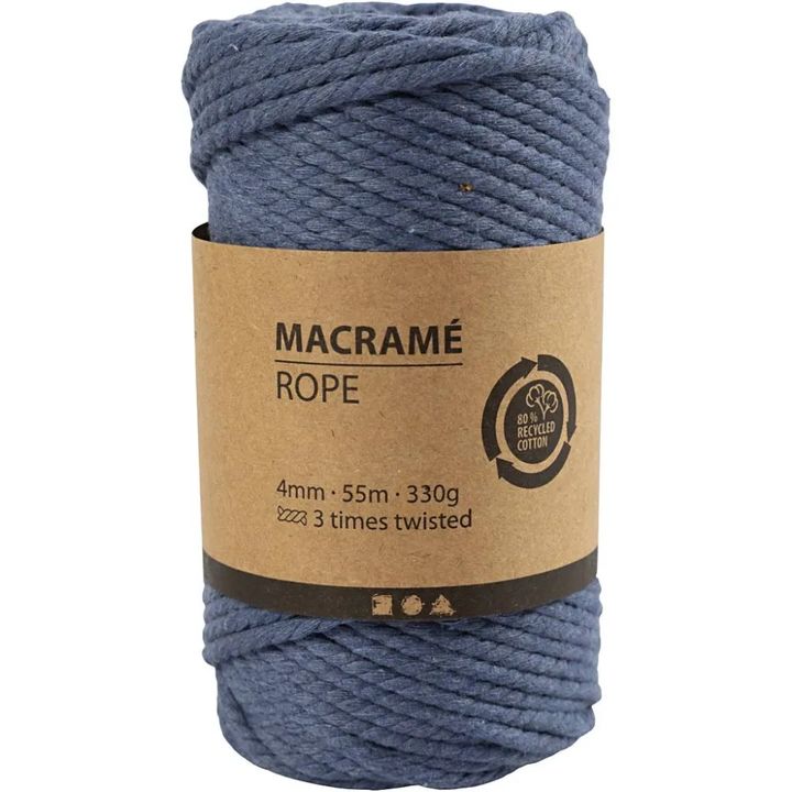 Šňůra na Macramé 4 mm x 55 m