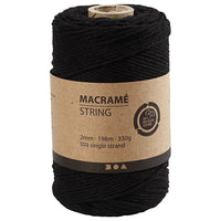 Šňůra na macrame 2 mm x 198 m
